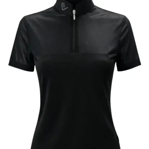 Star Gold Kurzarm Mesh - Black - Young Riders
