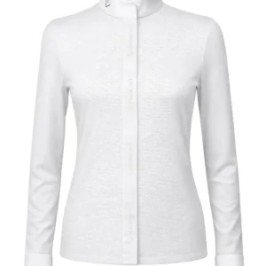 Kannan Turniershirt Langarm - White