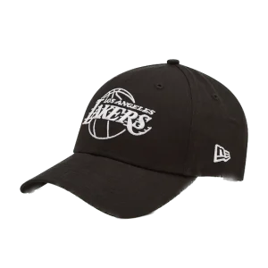 9FORTY LOS ANGELES LAKERS NEW ERA BLACK